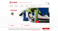 Desktop Screenshot of hitex.cz